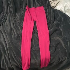 Pink leggings